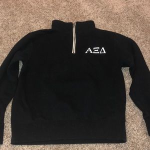 Alpha Xi Delta Quarter Zip Jacket